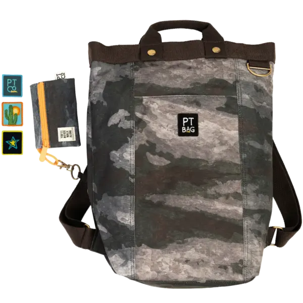 PTBag CamouBlue Big6