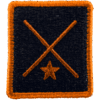 Patch BluNavyArancione Stella