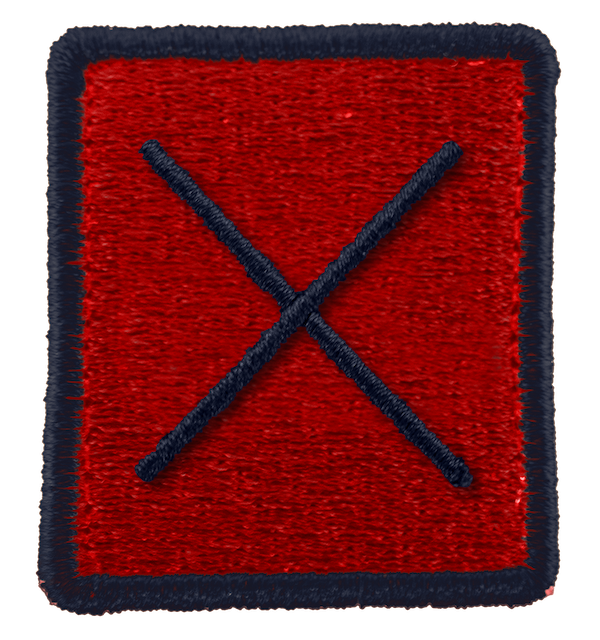 Patch RossoBluNavy Croce