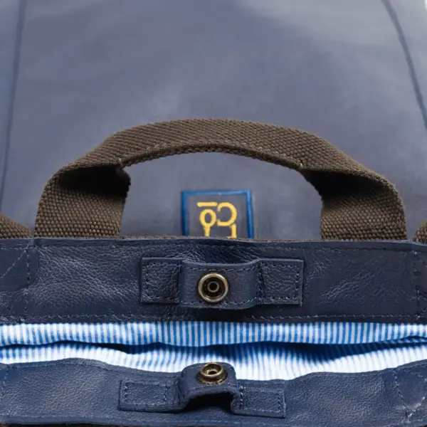 PTBag Navy Leather 2